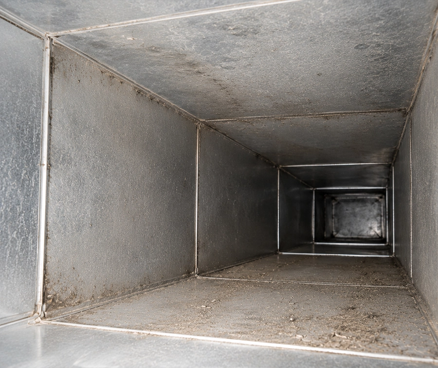 Before AC Duct Cleaning